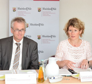 Vorstellung der Wirtschaftsdaten in Mainz; Bild:  Wirtschaftsministerium RLP