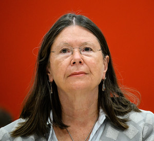 Auf dem Bild ist die frühere rheinland-pfälzische Umweltministerin Ulrike Höfken zu sehen.