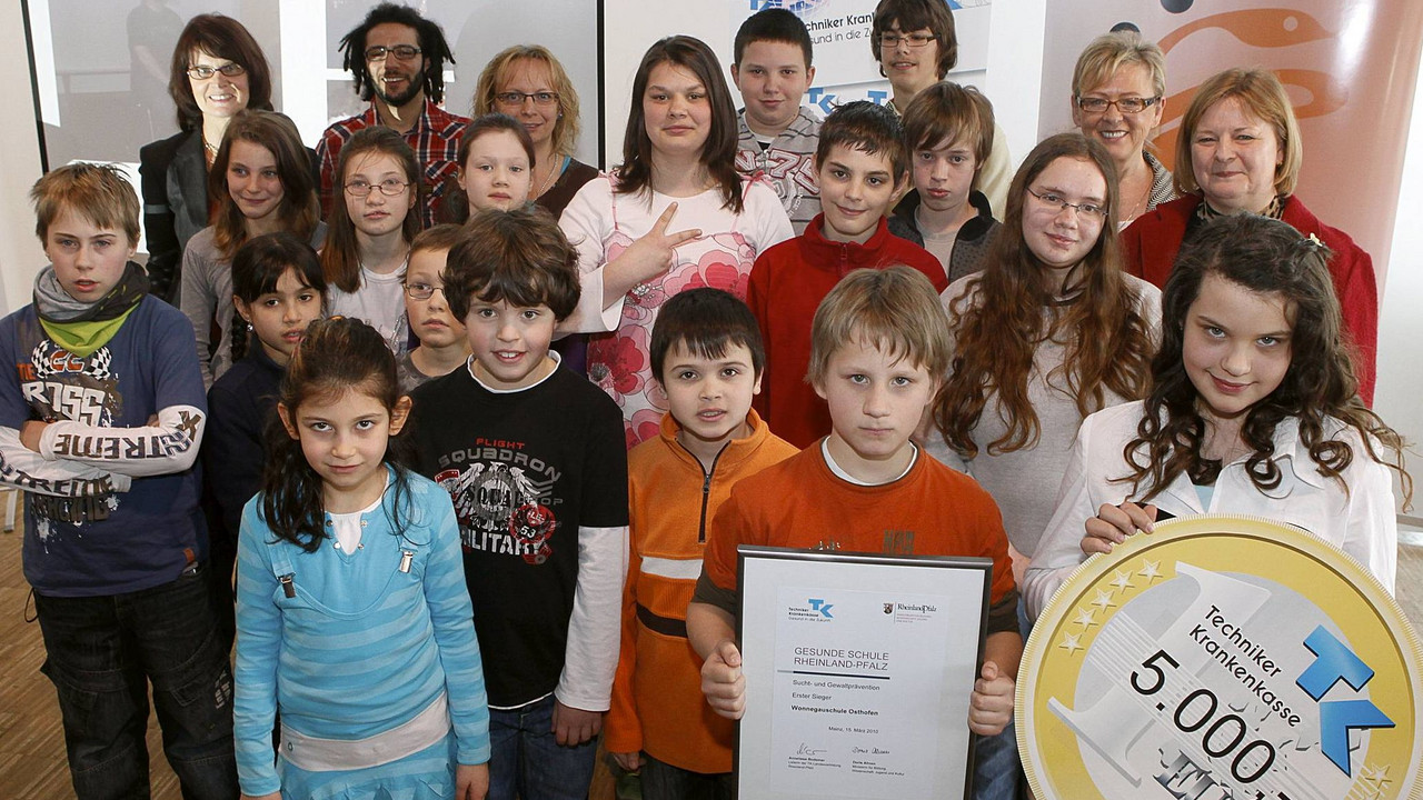 Preisträger Gesunde Schule; Bild: Stk