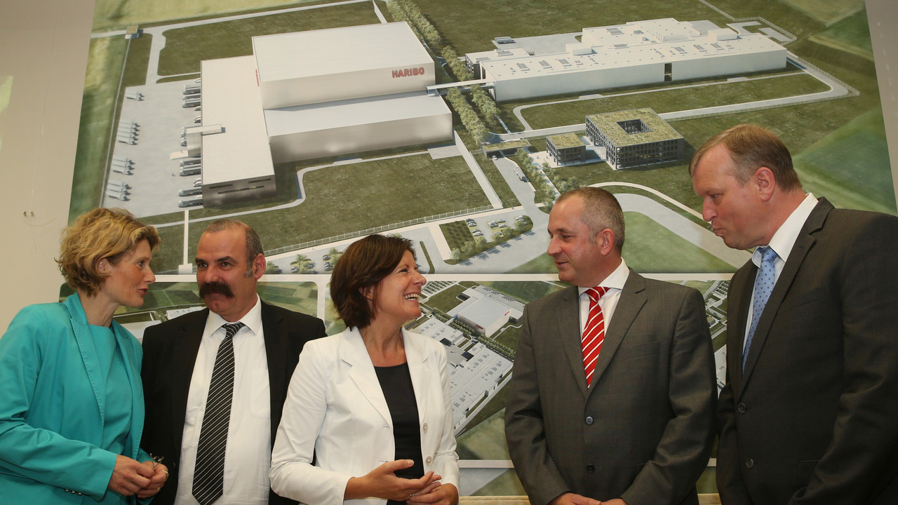 Vorstellung des Konzepts von Haribo in Grafschaft, Kreis Ahrweiler; Bild: Thomas Frey