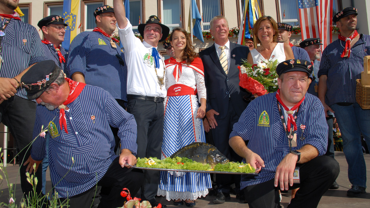 Ministerpräsidentin Malu Dreyer war am Wochenende bei der Eröffnungsfeier des Wormser Backfischfestes zu Gast