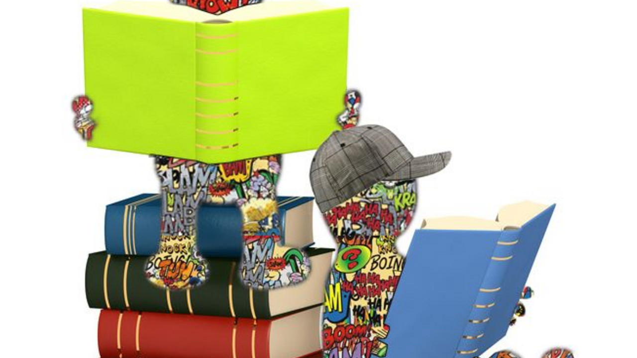 Logo des Jugendfestes „Lesen ist COOLtur"; Bild: Staatskanzlei