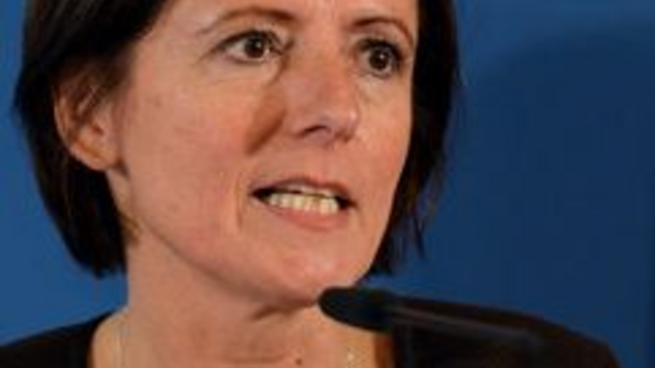 Malu Dreyer bei der MPK; Bild: dpa