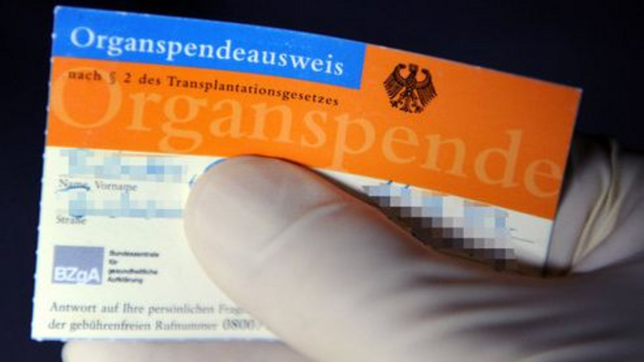 Organspendeausweis; Bild: rlp-Archiv