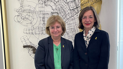 Antisemitismusbeauftragte Monika Fuhr und Generalkonsulin Lador-Fresher im Austausch