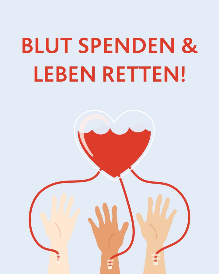 Aufruf zur Blutspende