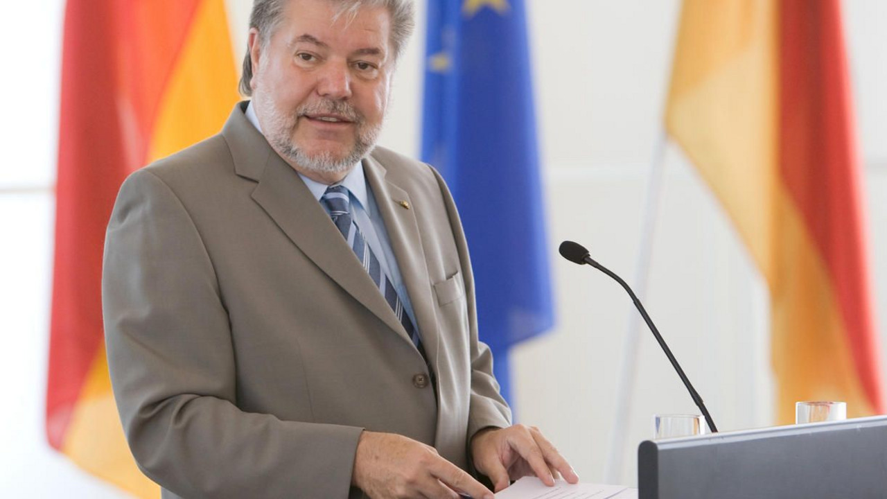 Ministerpräsident Kurt Beck; Bild: Pipprich