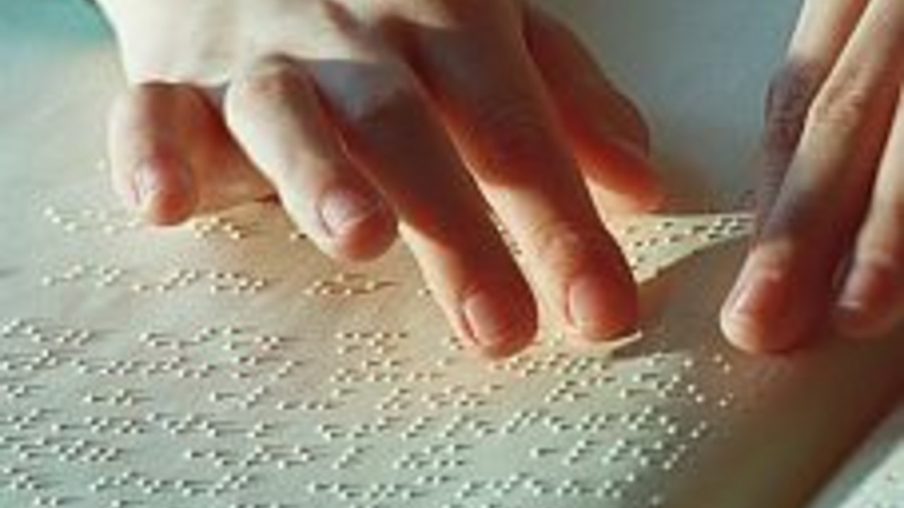 Blindenschrift; Bild: dpa