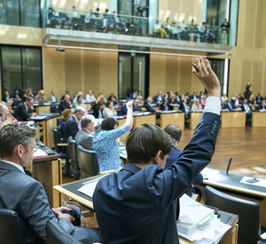 Blick auf das Plenum des Bundesrates.