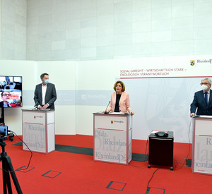 Pressekonferenz zur Vorstellung der „Innenstadt-Impulse“