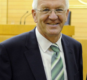 Ministerpräsident Winfried Kretschmann; Bild: dpa
