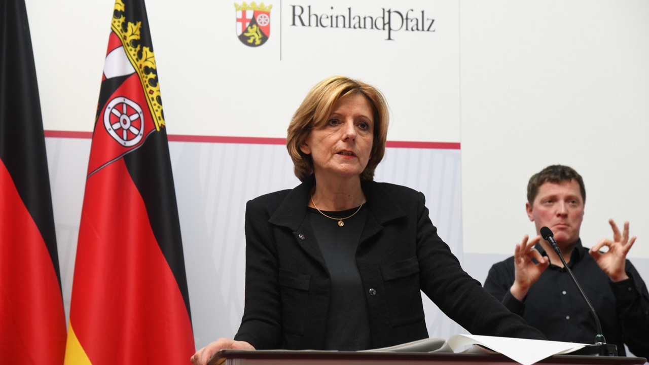 Ministerpräsidentin Malu Dreyer informiert über die Beschlüsse der MPK
