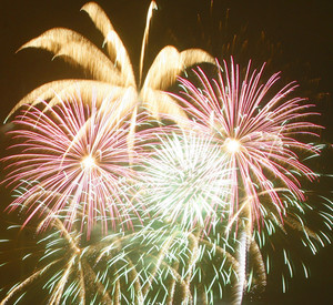 Silvesterfeuerwerk; Bild: dpa