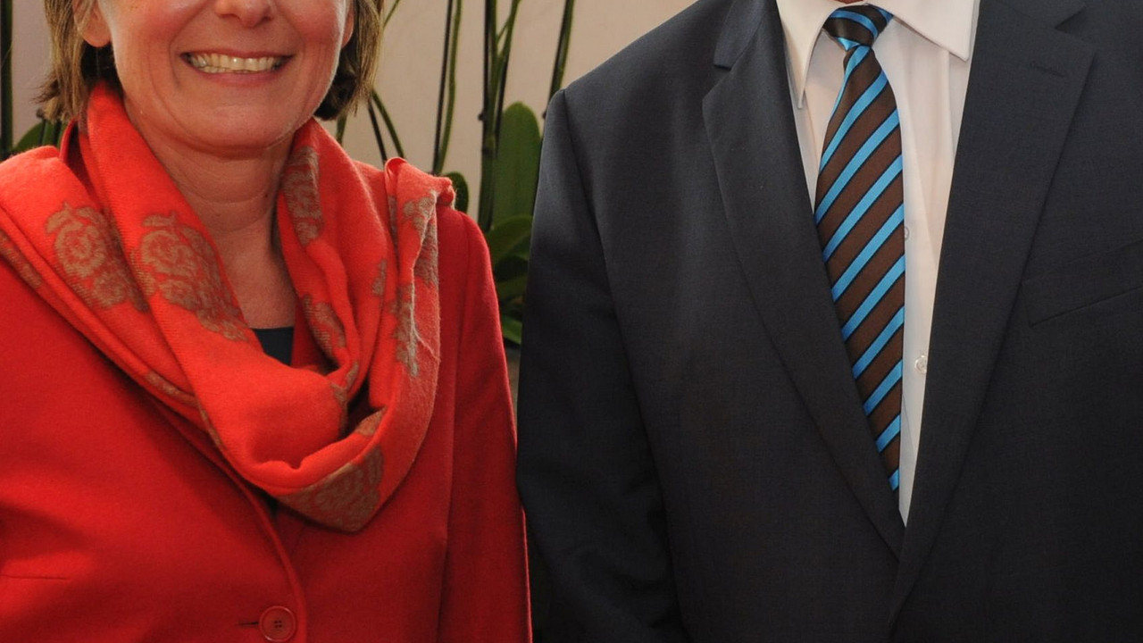Ministerpräsidentin Malu Dreyer trifft Günter Jertz; Bild: Schaefer / © Staatskanzlei