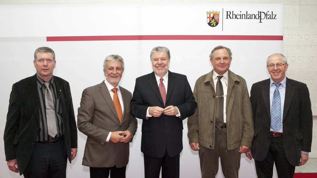 Besuch der elsässisch-südpfälzischen Bürgermeistervereinigung in der Staatskanzlei Mainz; Bild: Melanie Bauer / © Staatskanzlei