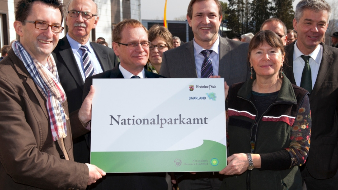 Eröffnung des Nationalparkamtes; Bild: Ministerium