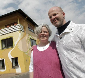 Integratives Gästehaus "So wie du"; Bild: dpa