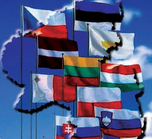 Fahnen europäischer Länder; Bild: rlp-Archiv