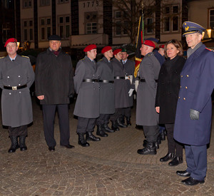 Feierliches Gelöbnis in Andernach