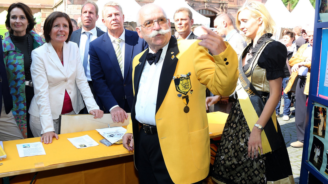 Auf dem Markt der Möglichkeiten am Ehrenamtstag 2014 in Worm