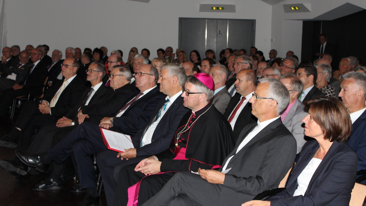 Ministerpräsidentin Malu Dreyer beim Festakt 100 Jahre Caritas im Bistum Mainz