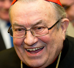Kardinal Lehmann bei der Preisverleihung; Bild: dpa