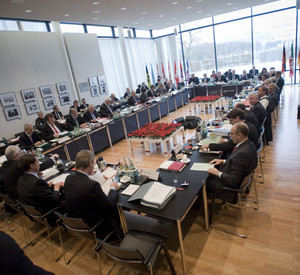 Tagung der Regierungschefin und der Regierungschefs in Berlin; Bild: Unger