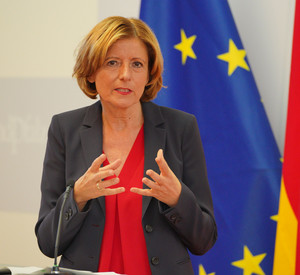 Pressekonferenz mit Ministerpräsidentin Malu Dreyer, Gesundheitsminister Clemens Hoch und Bildungsministerin Stefanie Hubig.