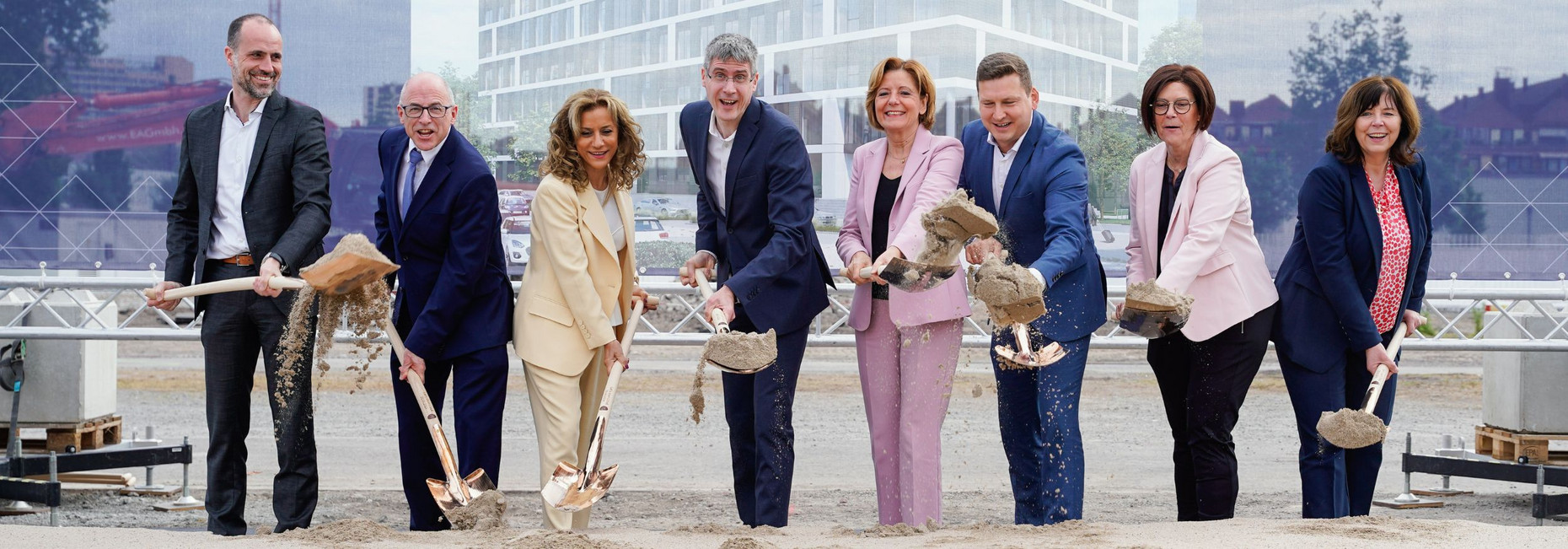 Spatenstich AbbVie Ludwigshafen