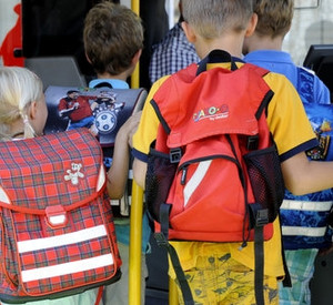 Schüler nutzen das Öffentliche Personennahverkehrsangebot täglich; Bild: rlp-Archiv