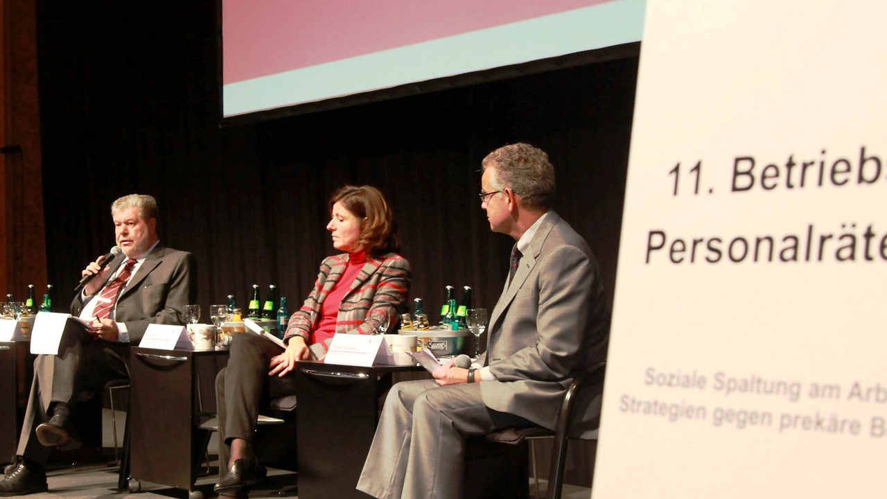 Betriebs- und Personalräteforum 2011; Bild Sämmer / © Staatskanzlei