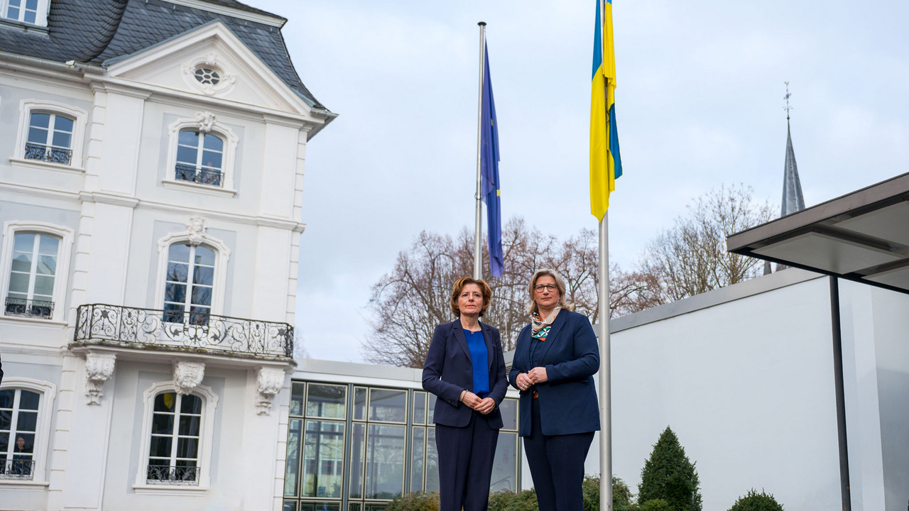 Malu Dreyer besucht das Saarland