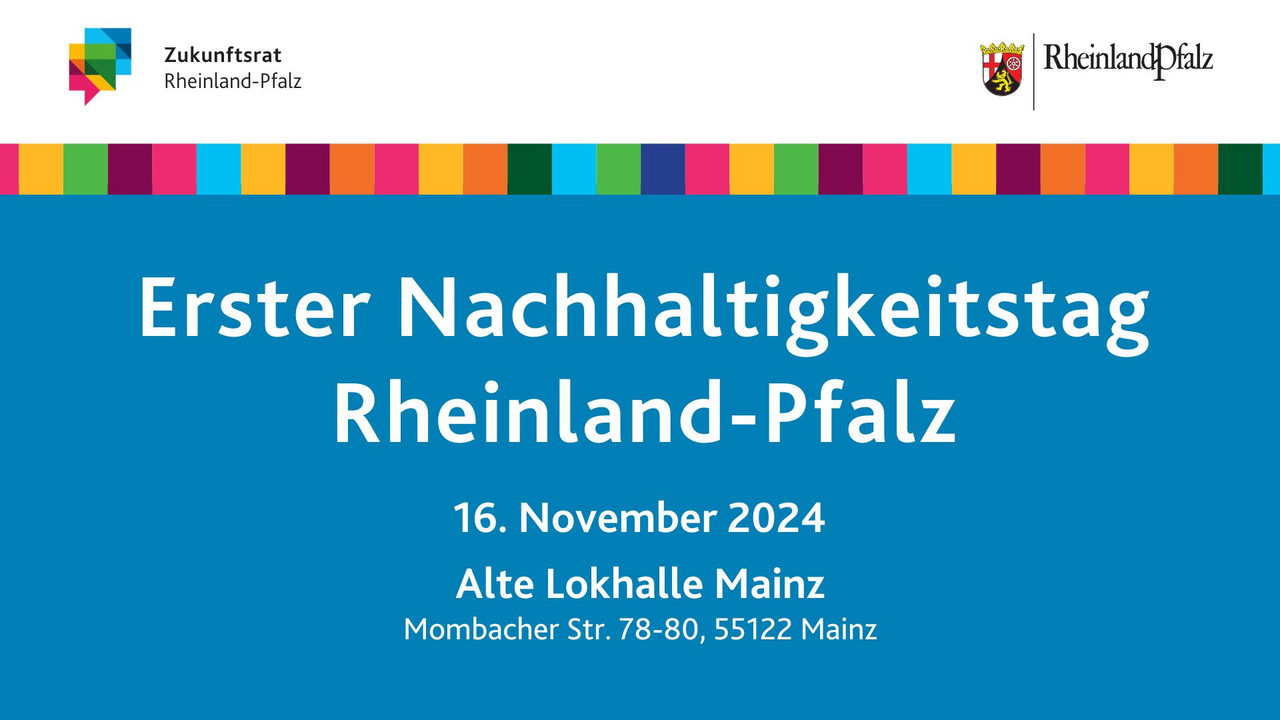 1. Nachhaltigkeitstag Rheinland-Pfalz