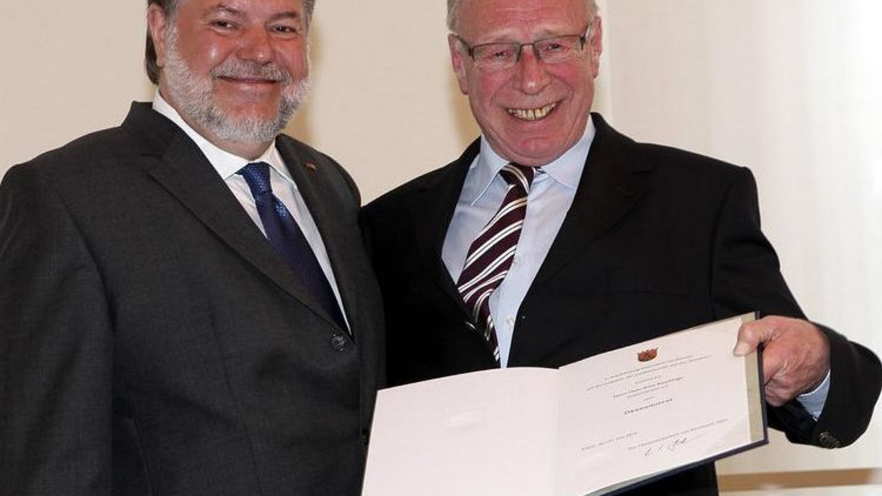 Kurt Beck und Hans-Artur Bauckhage; Bild: Sämmer
