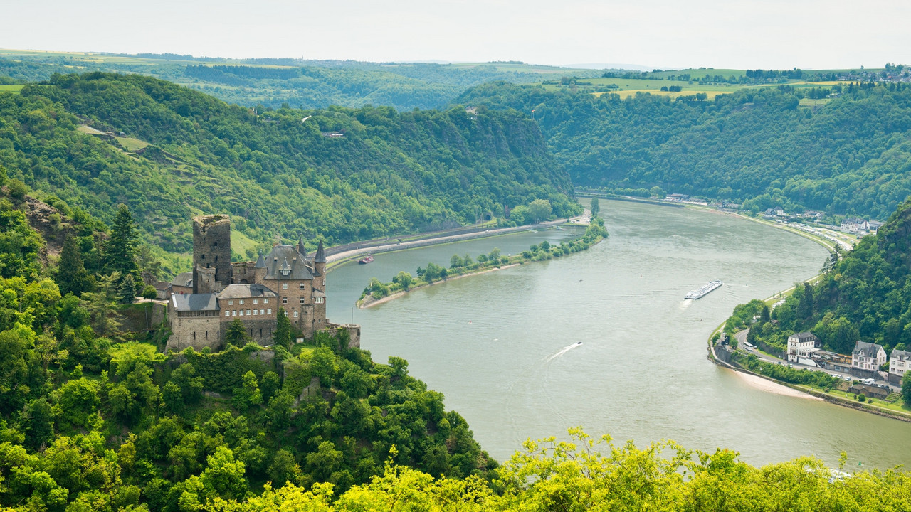 Burg Katz am Rhein