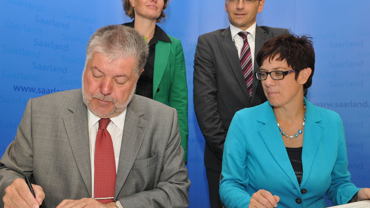Beck, Maas und Kramp-Karrenbauer.