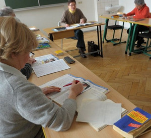 Erwachsenenbildung; Foto: dpa