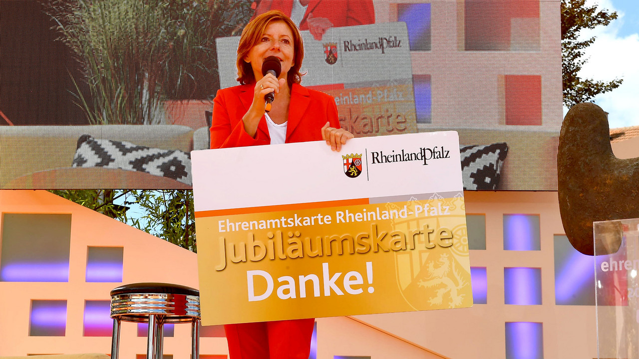 Rückblick 2018; Ministerpräsidentin Malu Dreyer beim Ehrenamtstag in Pirmasens