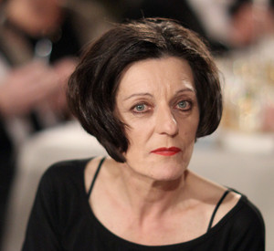 Portrait der Nobelpreisträgerin Herta Müller