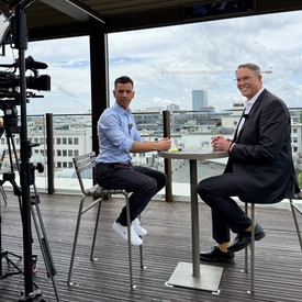 Ministerpräsident Alexander Schweitzer beim RON-Sommerinterview