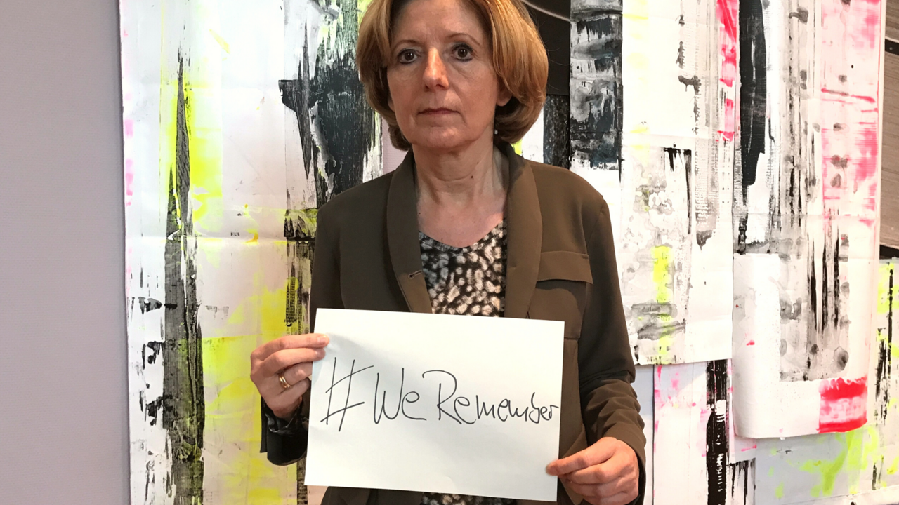 Ministerpräsidentin Malu Dreyer beteiligt sich an der internationalen Kampagne #WeRemember